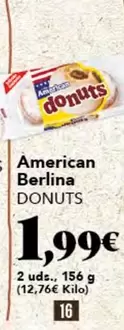 Oferta de Donuts - American Berlina por 1,99€ en Gadis