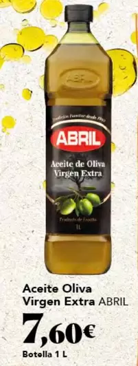 Oferta de Abril - Aceite Oliva Virgen Extra por 7,6€ en Gadis