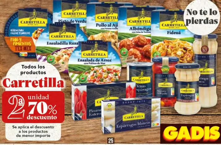 Oferta de Carretilla - Todos Los Productos en Gadis