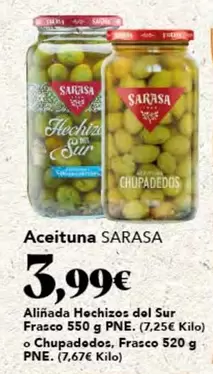 Oferta de Sarasa - Aliñada Hechizos Dol Sur Frasco por 3,99€ en Gadis