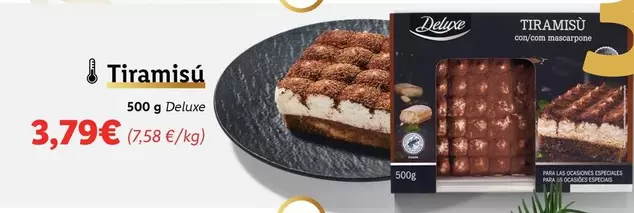 Oferta de Deluxe - Tiramisu por 3,79€ en Lidl