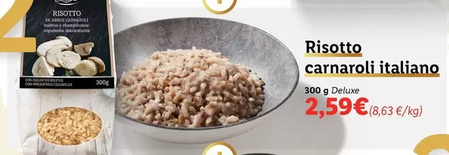 Oferta de Deluxe - Risotto Carnaroli Italiano por 2,59€ en Lidl