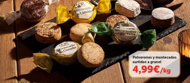 Oferta de Polvorones Y Mantecados Surtidas por 4,99€ en Lidl