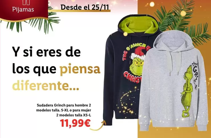 Oferta de Sudadera Gran Gran por 11,99€ en Lidl