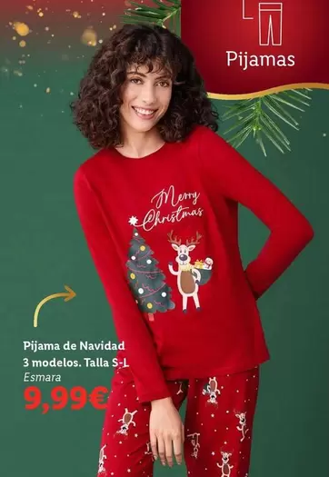 Oferta de Esmara - Pijama De Navidad en Lidl