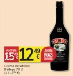 Oferta de Mas - Crema De Whisky por 12,49€ en Consum