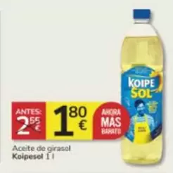 Oferta de Koipesol - Aceite De Girasol por 1,8€ en Consum