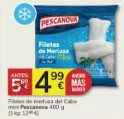 Oferta de Pescanova - Filetes De Merluza Del Cabo Mini por 4,99€ en Consum