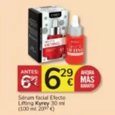 Oferta de Mas - Sérum Facial Efecto Lifting por 6,29€ en Consum