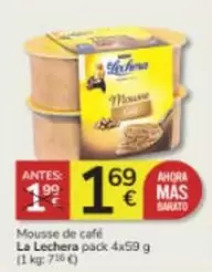 Oferta de La Lechera - Mousse De Cafe por 1,69€ en Consum