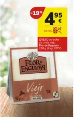 Oferta de Flor de Esgueva - Queso De Merluza por 4,95€ en Consum