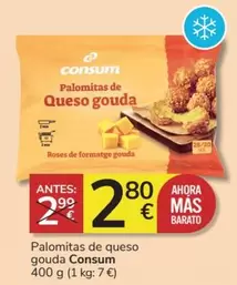 Oferta de Consum - Palomitas De Queso Gouda por 2,8€ en Consum