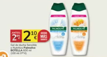 Oferta de Palmolive - Gel De Ducha Semilable O Turttorio por 2,1€ en Consum