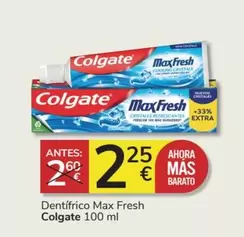 Oferta de Colgate - Dentífrico Max Fresh por 2,25€ en Consum