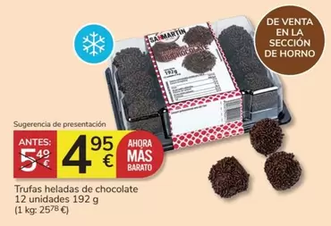 Oferta de Mas - Trufas Heladas De Chocolate por 4,95€ en Consum