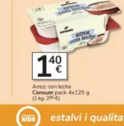 Oferta de Krissia - Barritas De Surimi por 4,19€ en Consum