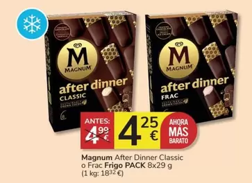 Oferta de Milbona - Magnum After Dinner Classic O Frac Frigo por 4,25€ en Consum