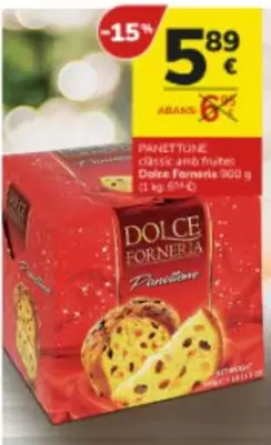 Oferta de Panettone por 5,89€ en Consum