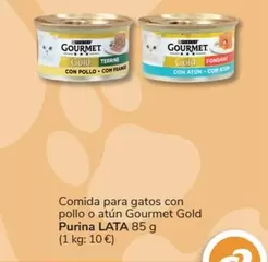 Oferta de Purina - Comida Para Gatos Con Pollo O Atun Gourmet Gold en Consum