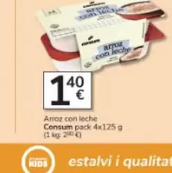 Oferta de Krissia - Barritas De Surimi por 4,19€ en Consum