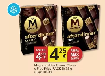 Oferta de Magnum -  After Dinner Classic O Frac Frigo Pack 8x por 4,25€ en Consum