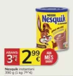 Oferta de Nesquik - Instantani por 2,99€ en Consum