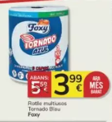 Oferta de Foxy - Rotlle Multiusos Tornado Blau por 3,99€ en Consum