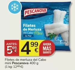 Oferta de Pescanova - Filetes De Merluza Del Cabo Mini por 4,99€ en Consum