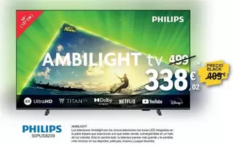 Oferta de Philips - Ambilight TV Titan por 338€ en E.Leclerc