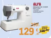 Oferta de Alfa - Maquina De Coser Next 830+ por 129€ en E.Leclerc