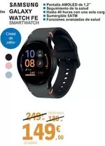 Oferta de Samsung -  Galaxy Watch6 FE por 149€ en E.Leclerc