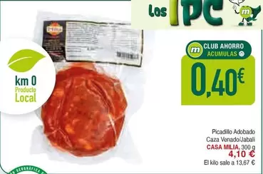 Oferta de Picadillo Adobado Caza Venado Uabatil por 0,4€ en Masymas