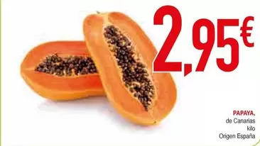 Oferta de Origen - Papaya por 2,95€ en Masymas