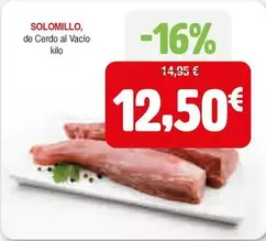 Oferta de Solomillo por 12,5€ en Masymas