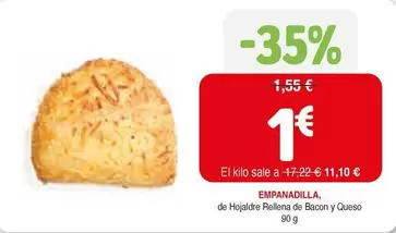 Oferta de Empanadilla por 1€ en Masymas