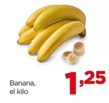 Oferta de Banana por 1,25€ en Alimerka