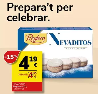 Oferta de Reglero - Nevaditos por 4,19€ en Supermercados Charter