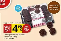 Oferta de Ara - Trufes Gelades De Xocolata por 4,95€ en Supermercados Charter