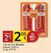 Oferta de Boadas - Cap De Llom por 2,05€ en Supermercados Charter