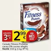 Oferta de Nestlé - Cereals Fitness Proteina Cacau 0% Sucres Afegits por 2,99€ en Supermercados Charter