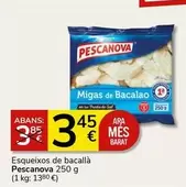 Oferta de Pescanova - Esquieixos De Bacalla por 3,45€ en Supermercados Charter