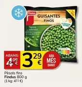 Oferta de Findus - Pèsols Fins por 3,29€ en Supermercados Charter