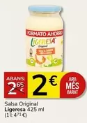 Oferta de Ligeresa - Salsa Original por 2€ en Supermercados Charter