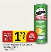 Oferta de Pringles - Patates Fregides Sour Cream por 1,79€ en Supermercados Charter