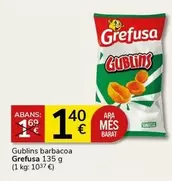 Oferta de Grefusa - Gublins Barbacoa por 1,4€ en Supermercados Charter