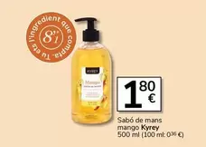 Oferta de Kyrey - Sabó De Mans Mango por 1,8€ en Supermercados Charter