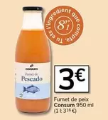 Oferta de Consum - Fumet De Peix por 3€ en Supermercados Charter