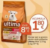 Oferta de Última - Menjar Per A Gossos Senior Amb Pollastre por 8,95€ en Supermercados Charter