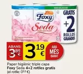 Oferta de Foxy - Paper Higienic Triple Capa por 3,19€ en Supermercados Charter