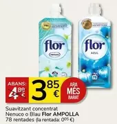 Oferta de Flor - Suavitzant Concentrat Nenuco O Blau por 3,85€ en Supermercados Charter